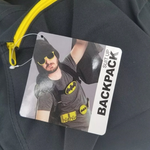 Animewild DC Comics Batman Suit Up Hooded Backpack - Picture 2 of 5